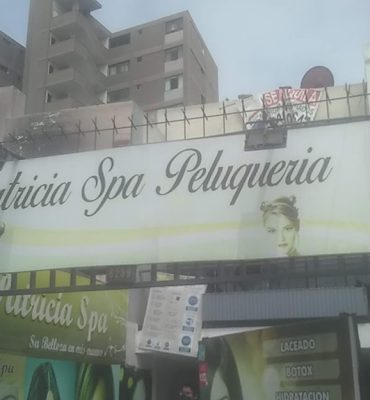 LETRERO EN BANNER PATRICIA ANTES